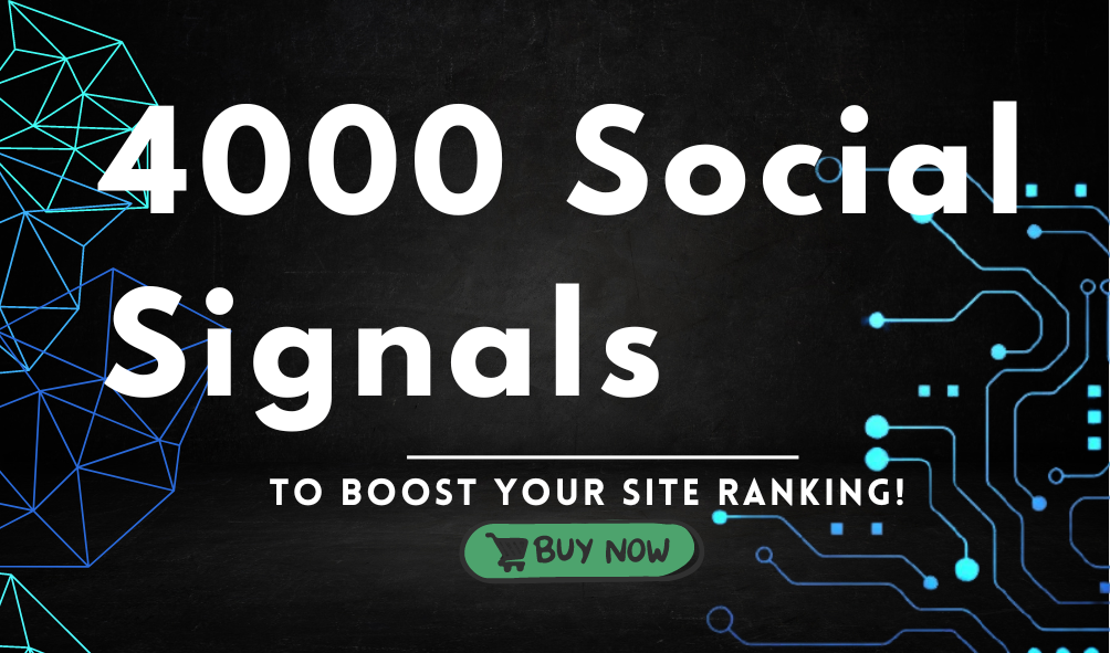 manullay done 4000 mixed social signals backlink, top 6 media sites