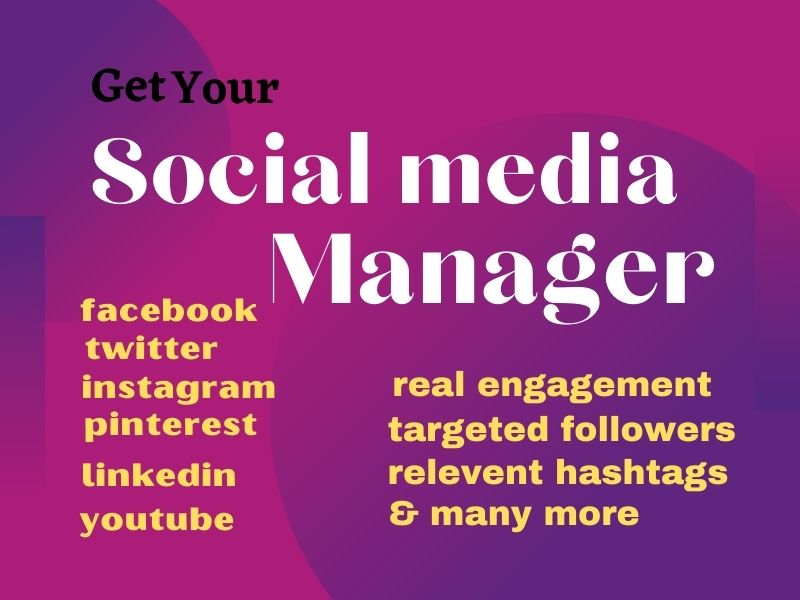 i will create Facebook, twitter, pinterest, LinkedIn, Instagram page ...