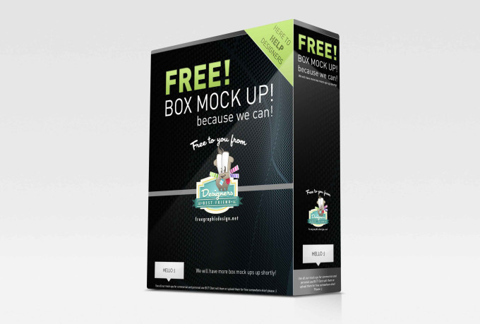 I will create a 3d box mockup designs for $5 - SEOClerks