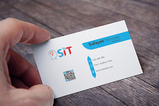 I will do professional modern business card design