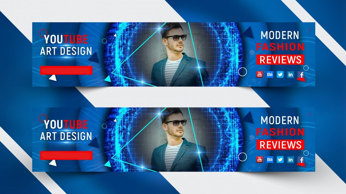 I will design your YouTube art / banner professionally at a very low