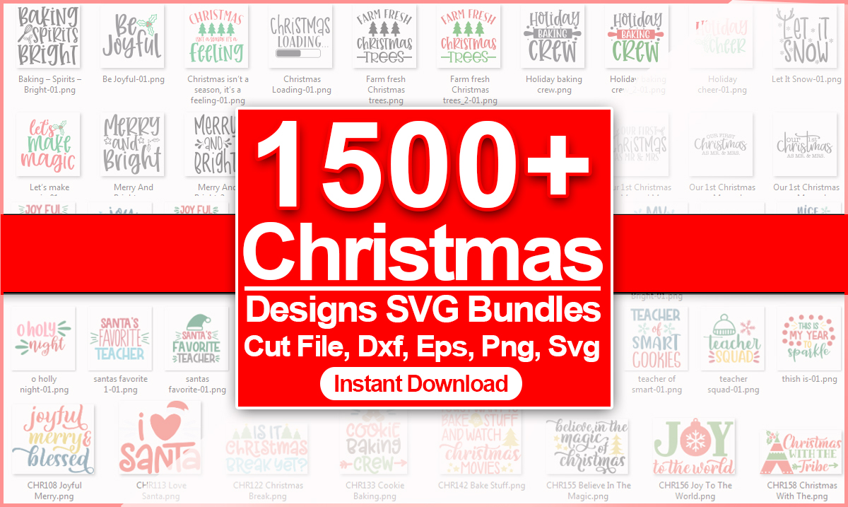 Download Deliver 1500 Christmas Design Svg Christmas T Shirt Design Bundles For 20 Seoclerks PSD Mockup Templates