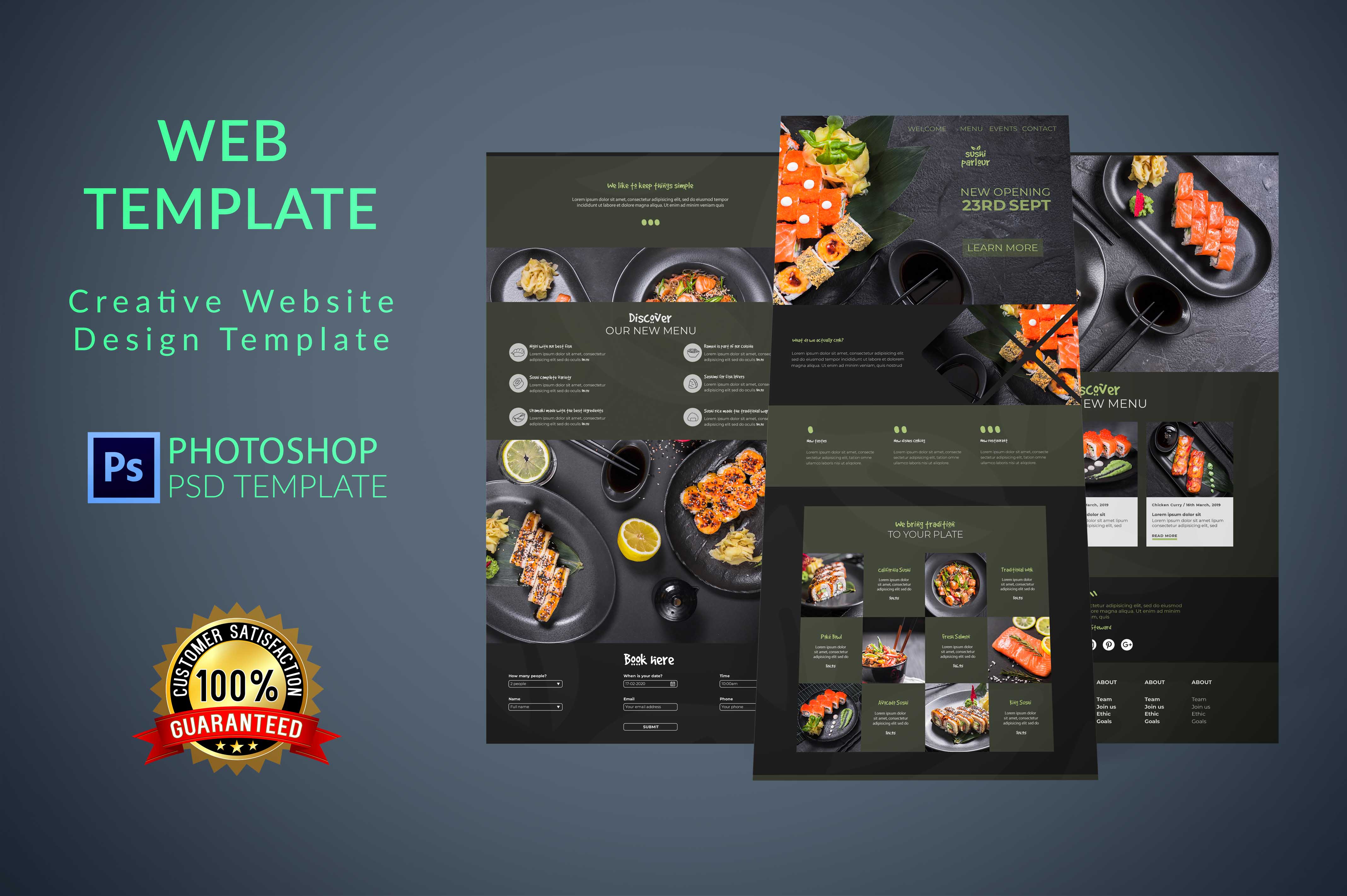  Photoshop Website Templates Free Download Best Design Idea