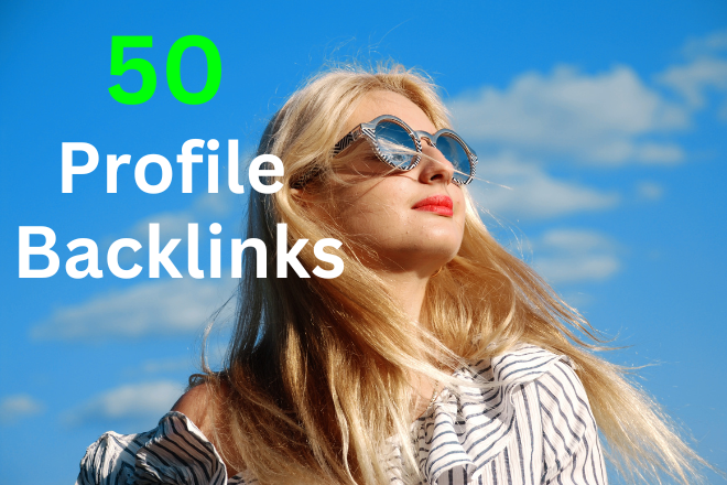 Provide 50 High Authority Dofollow SEO Profile Backlinks