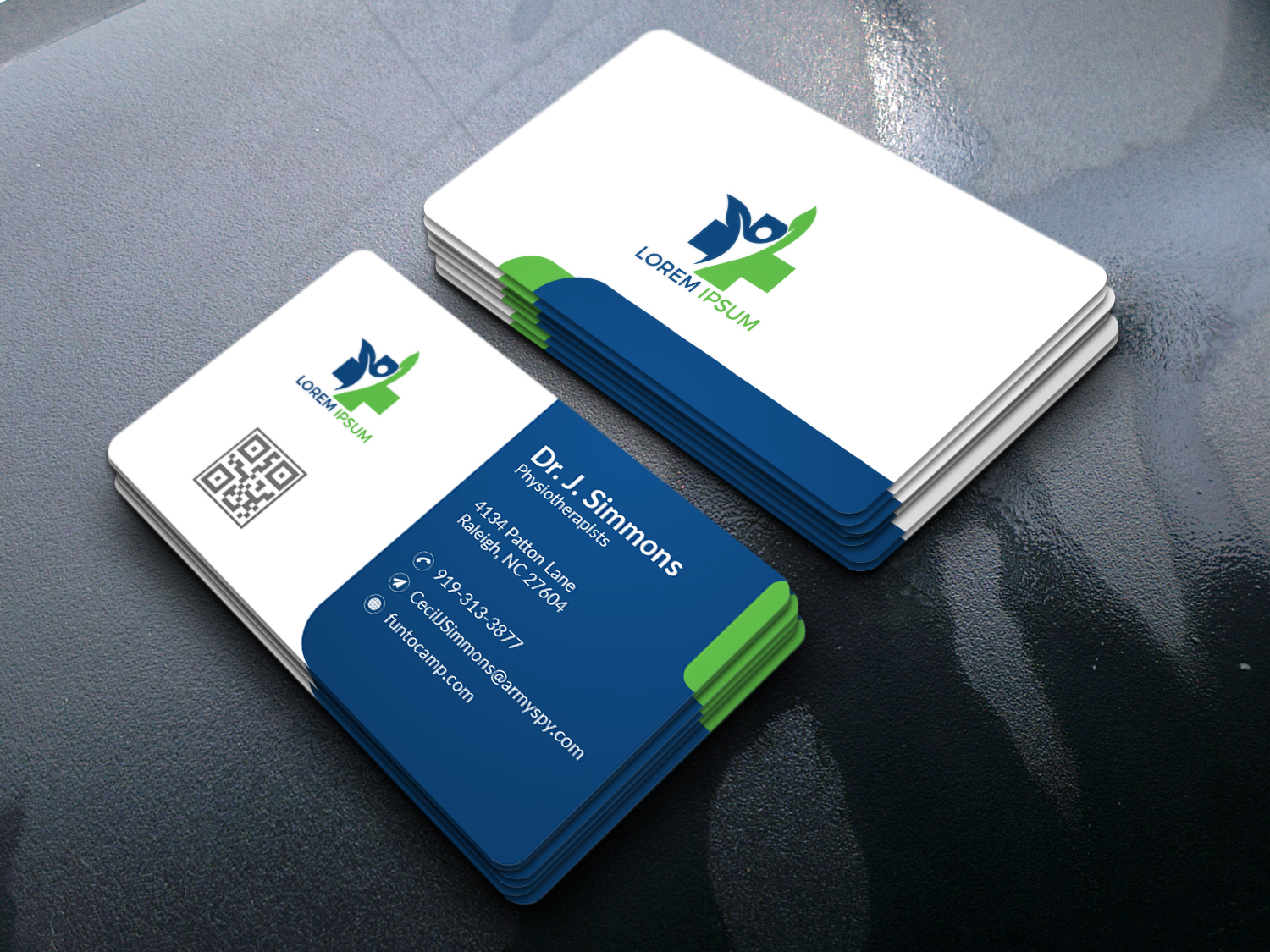 I will design unique dual sided business card print ready files for $1 ...