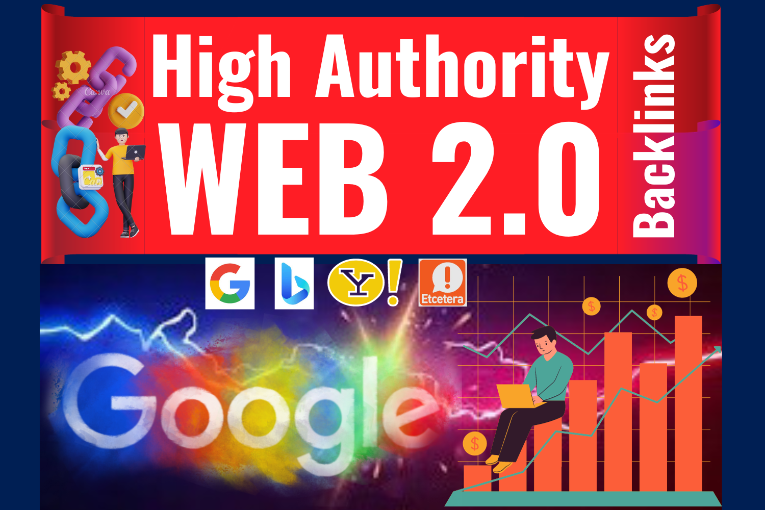  I will create Web 2.0 Backlinks with High Authority Manually 15