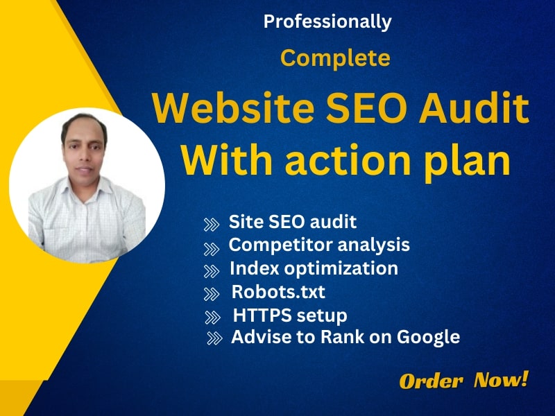 I will provide a website SEO audit report action plan and competitor analysis