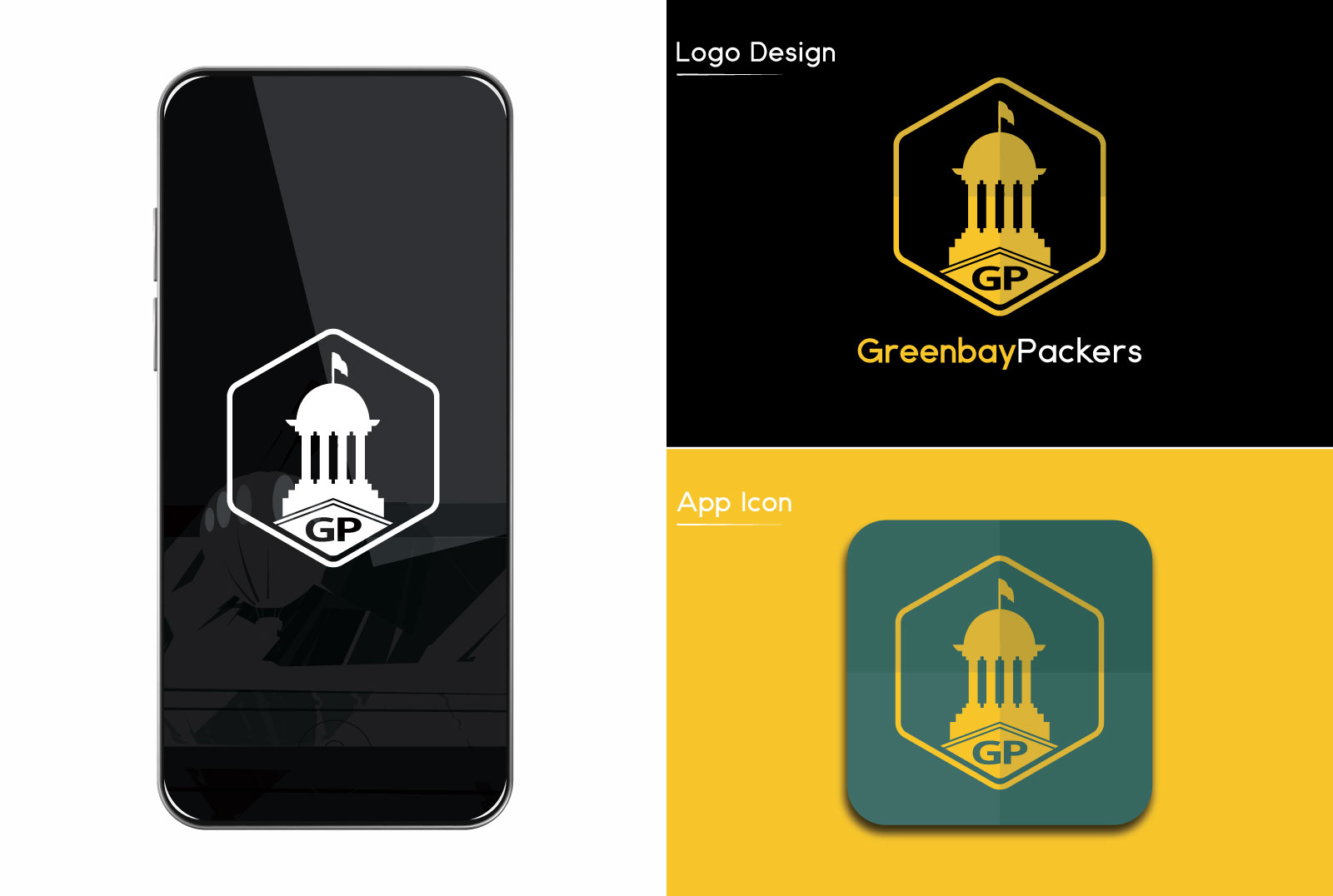 I will do modern mobile app logo or app icon design