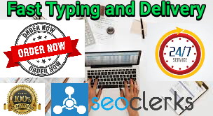 Data Entry, Typing, Copy and Paste works offered by