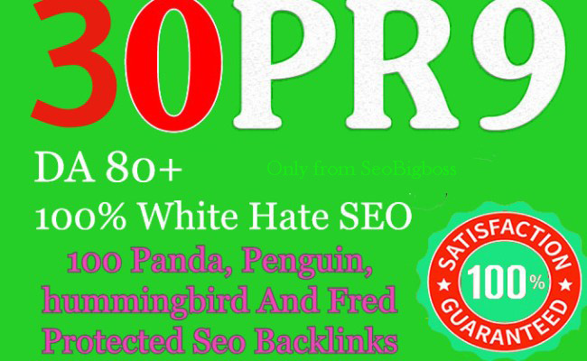 Manually 30 PR-9 Backlinks from High Quality DA 80+ Domain Skyrocket Your Google Ranking 