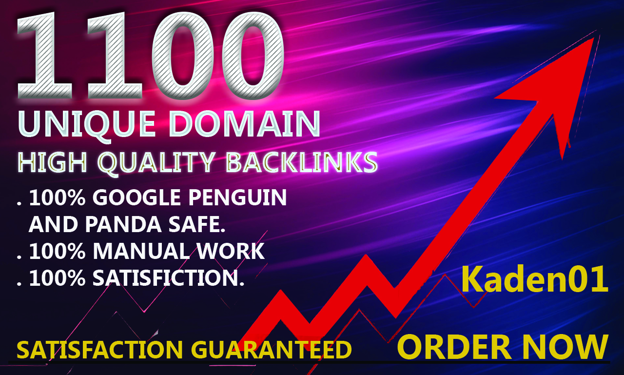 I will make manually 1100 unique domain blog comments dofollow seo backlinks