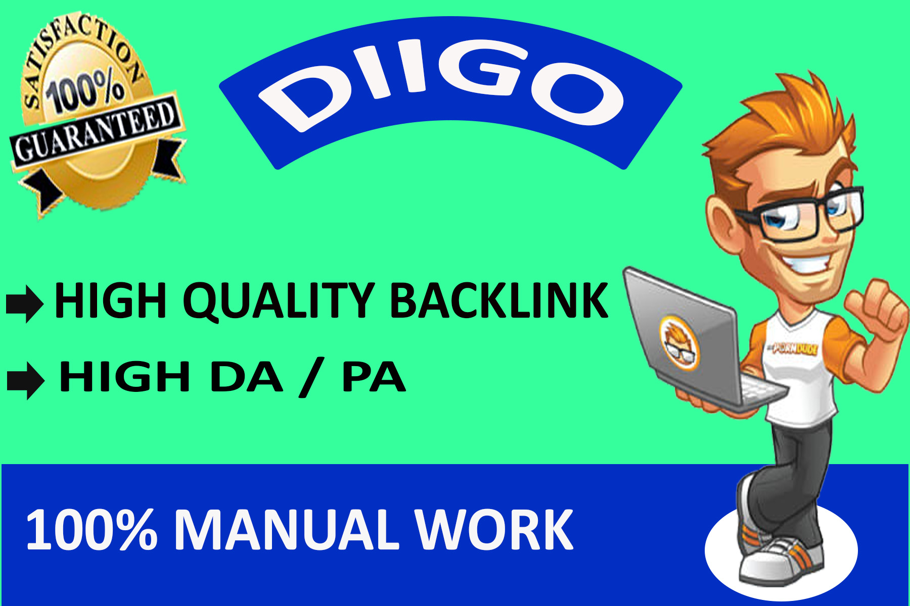 I will give 100 diigo post on seo blog da 80 to 90