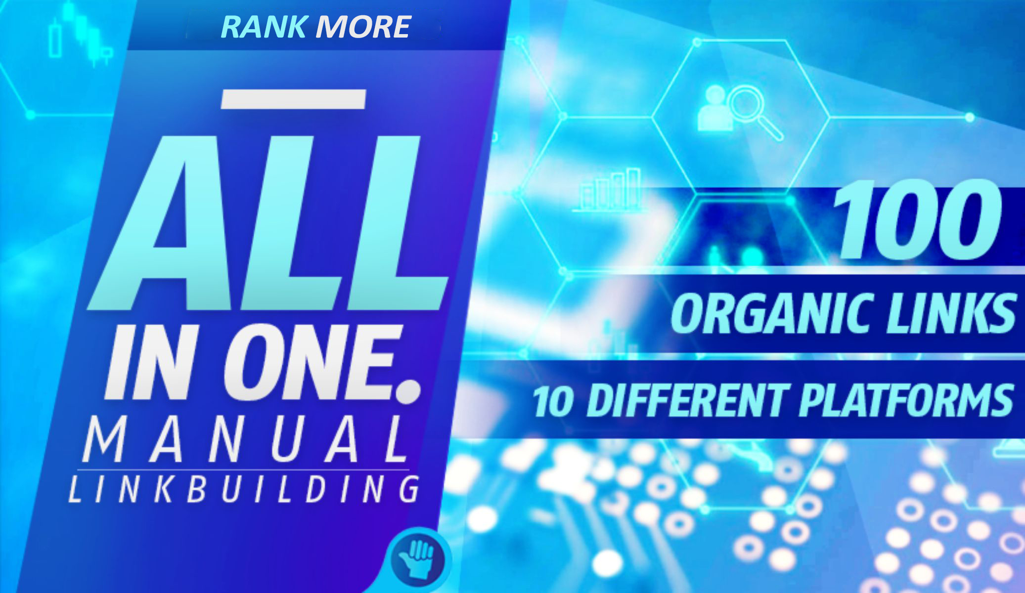 I will provide organic ranking all in one manually SEO package