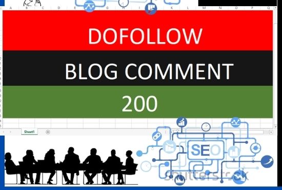 I will do 200 blog comment on high authority and high domain sites 