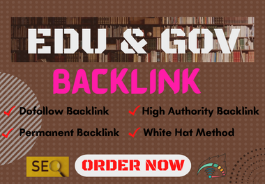 I will provide 30 Edu and gov backlinks on high quality sites