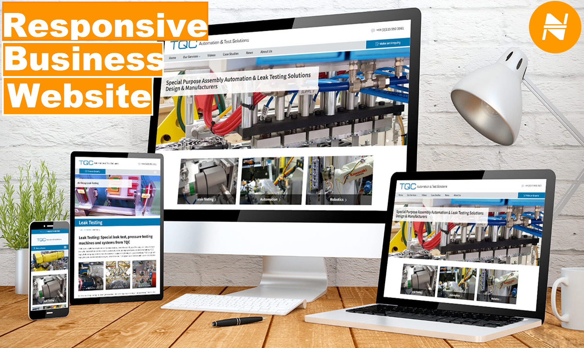 Design and Build your Responsive Business Website, sales page, landing page, showcase