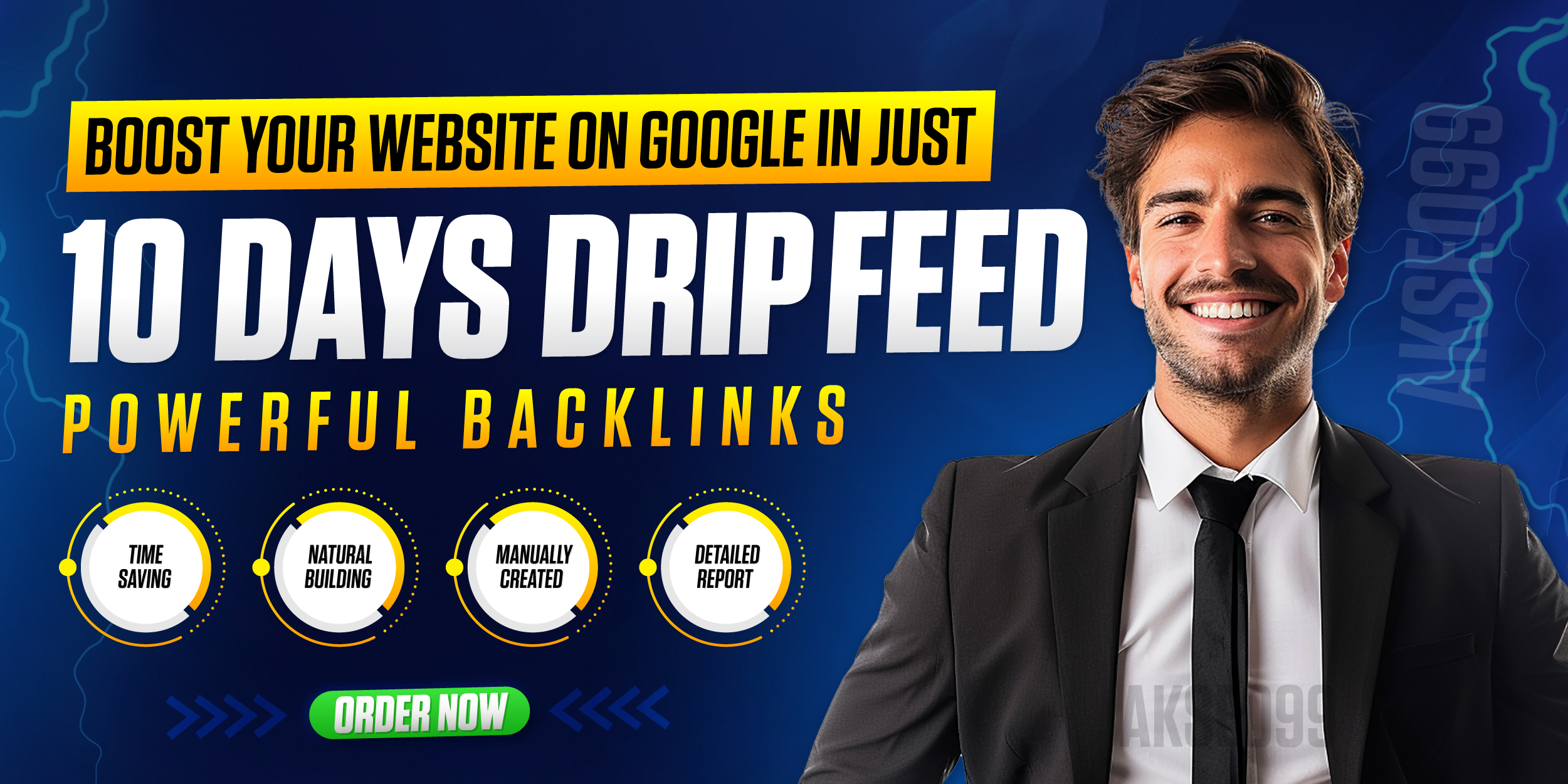 Boost Your Website on Google in Just 10 Days Drip-feed powerful Backlinks