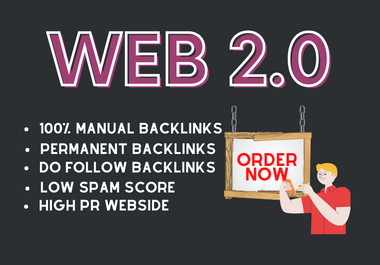 I will build 60 web 2.0 backlinks to high da sites for $7 - SEOClerks