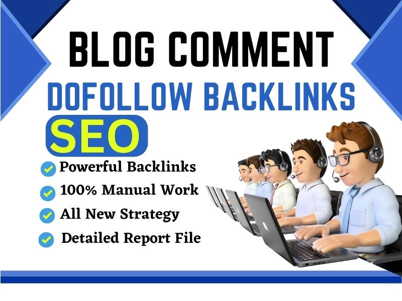 I will build high quality 200 blog comment SEO dofollow backlinks manually 