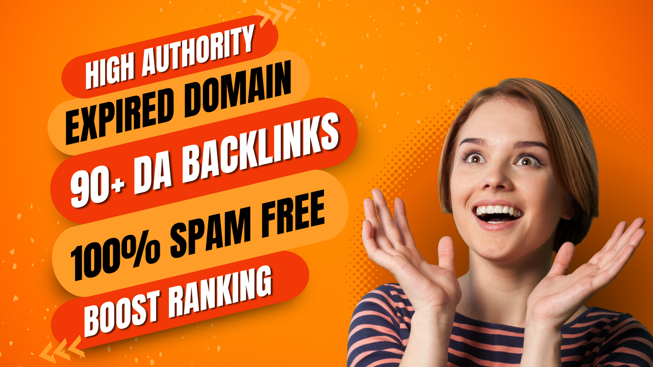 I will research and find expired domain with high quality backlinks