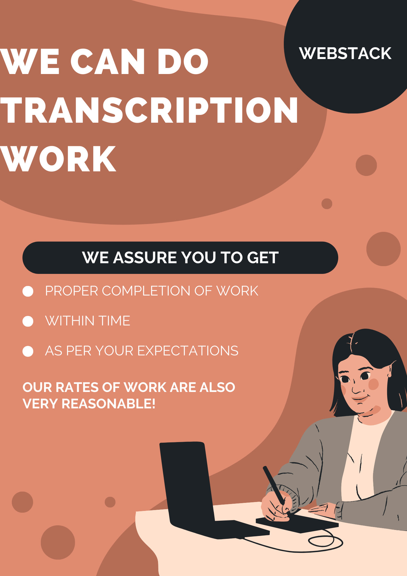 Precision Transcriptions: Transforming Words into Action! Accurate and Confidential Transcription!