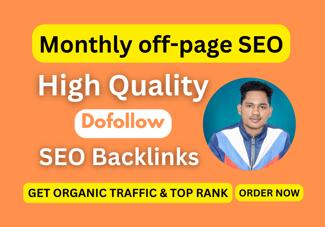 I will high quality do-follow SEO backlinks service white hat link building manually 