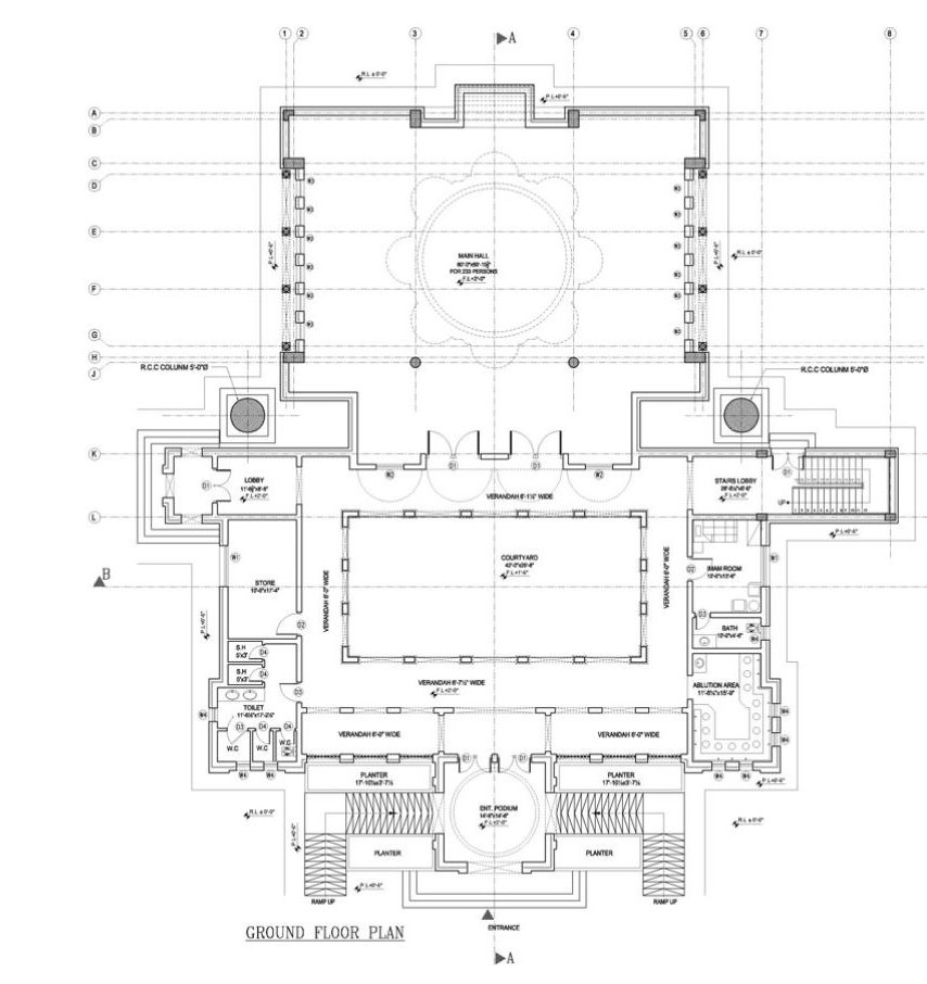 Plan Elevation And Section View For Construction Of W - vrogue.co