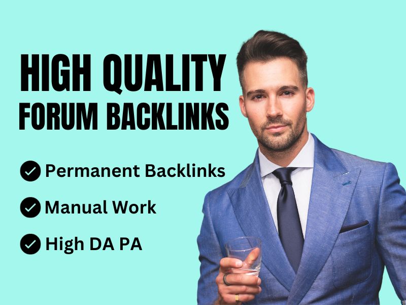 I will do 60 high DA PA Forum Posting SEO Backlinks.