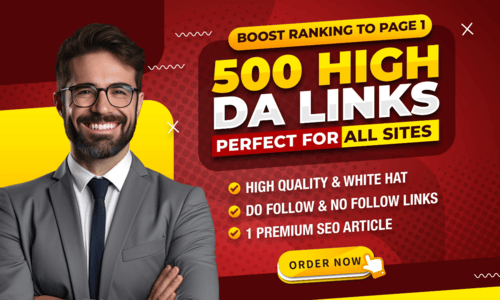 Create 500 Mix high Quality Backlinks DA 50+ Article submission, PDF, Web2.0 links 