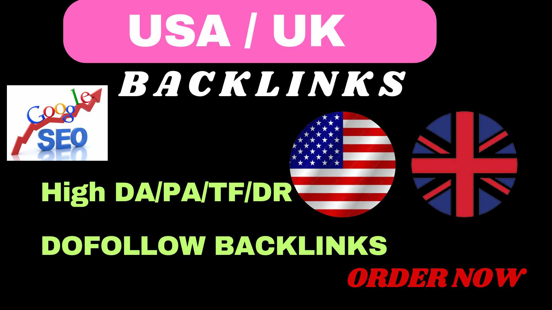 I will do 50 authority USA, UK Do follow permanent links, rank google site