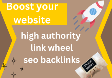 I will make 80 TOP web2 LINKWHEEL backlink high pr authority with full report