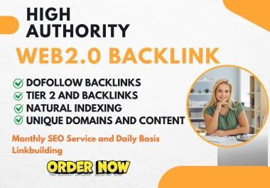 I will create High Quality web 2 0 backlink