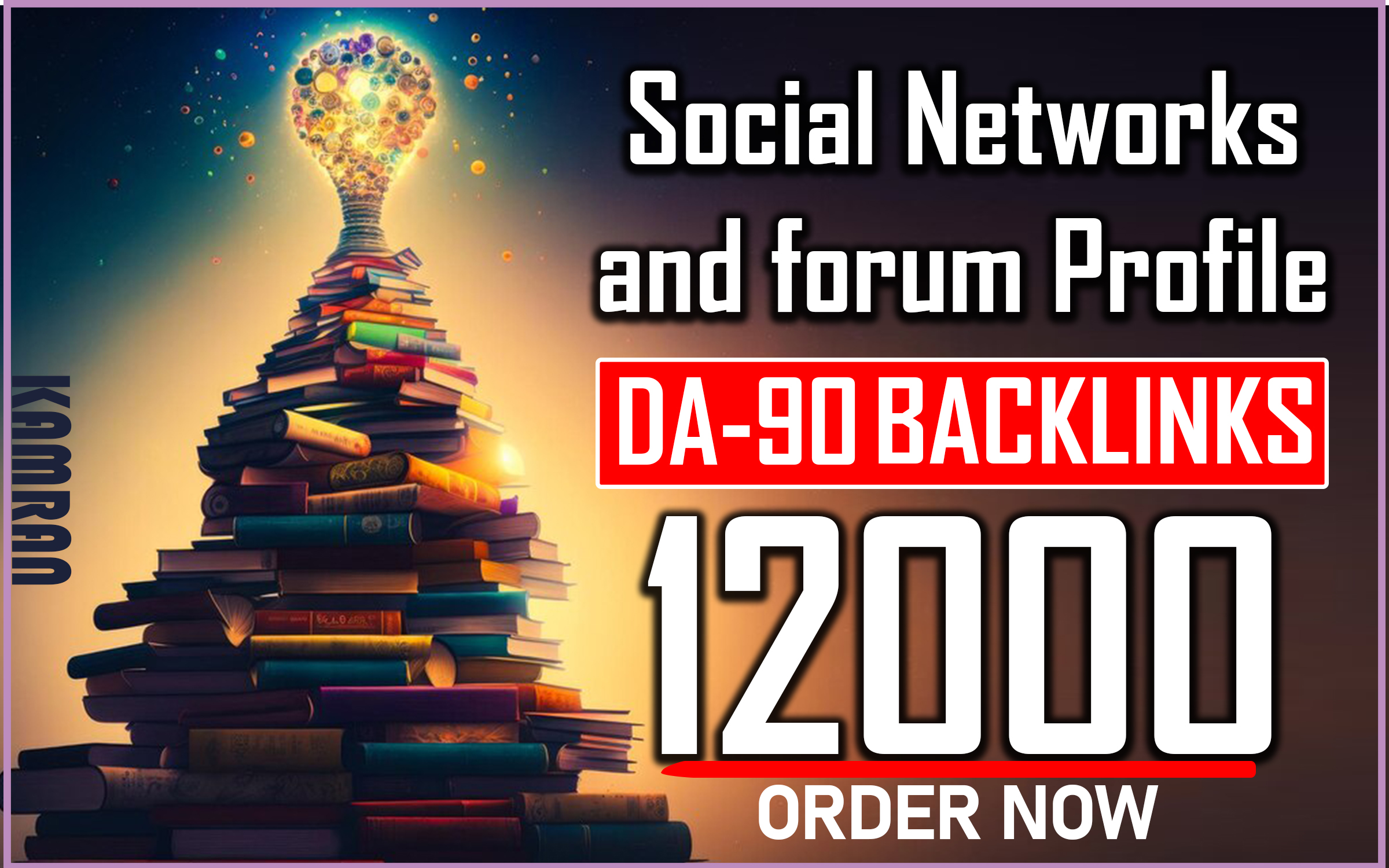 12,000 forum profile and social network profile SEO backlinks link building