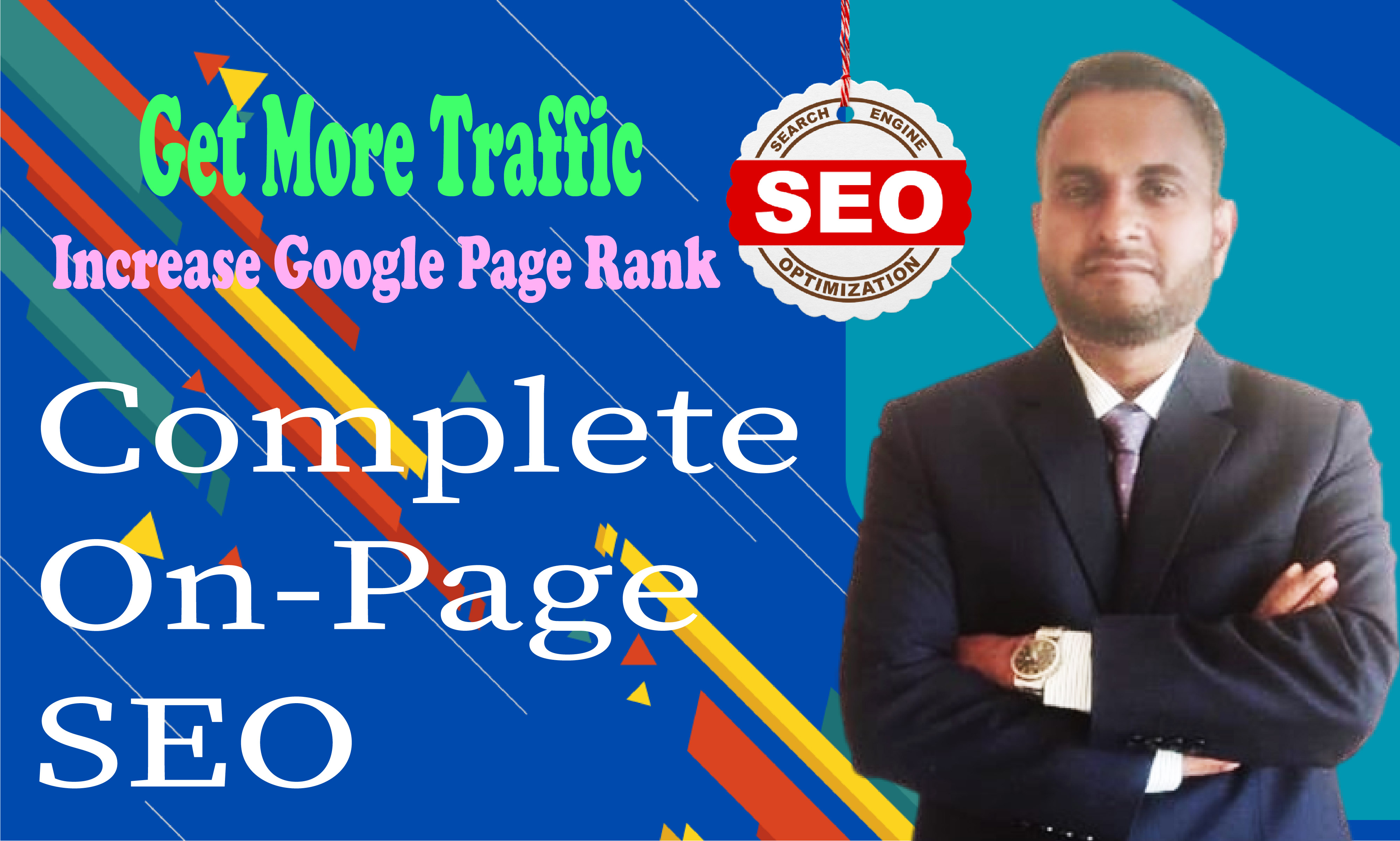 I will complete on page SEO with Rank Math for the Website Optimization