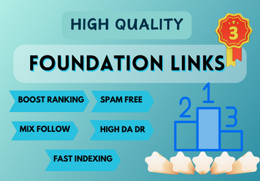 You will get DA50+ Advanced SEO Link Building | SEO Foundation Links