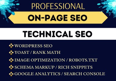 I will do perfect wordpress Yoast or Rank math SEO on page optimization for you