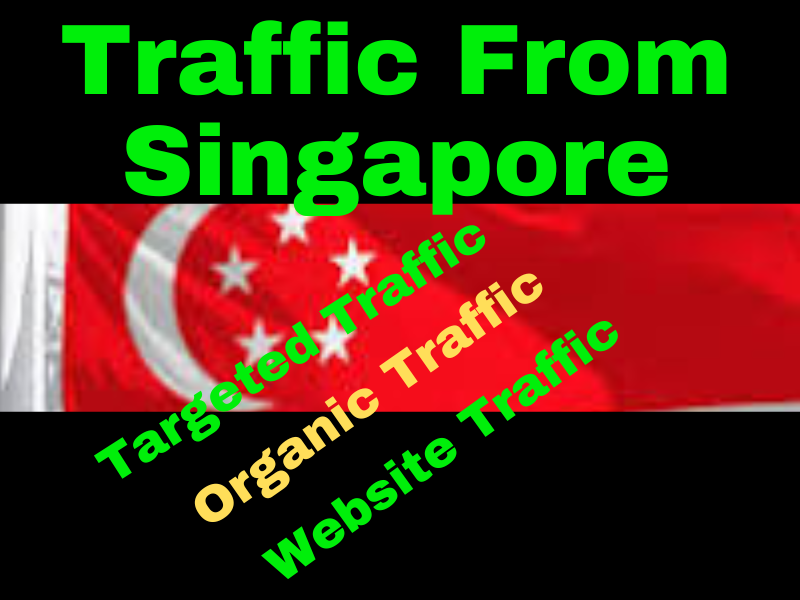 I will send you 80k Singapore targeted organic traffic to your website