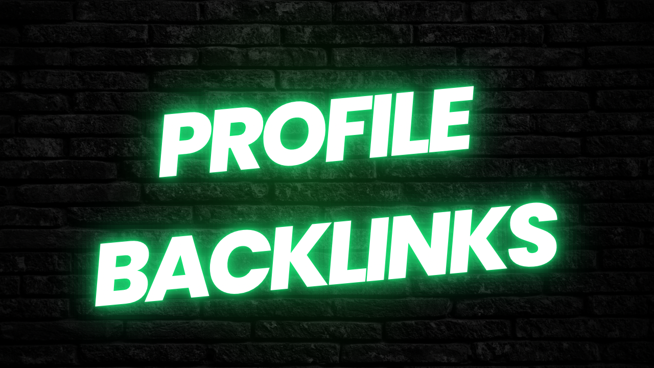 I Will Provide 40 Profile Backlinks With High DA PA