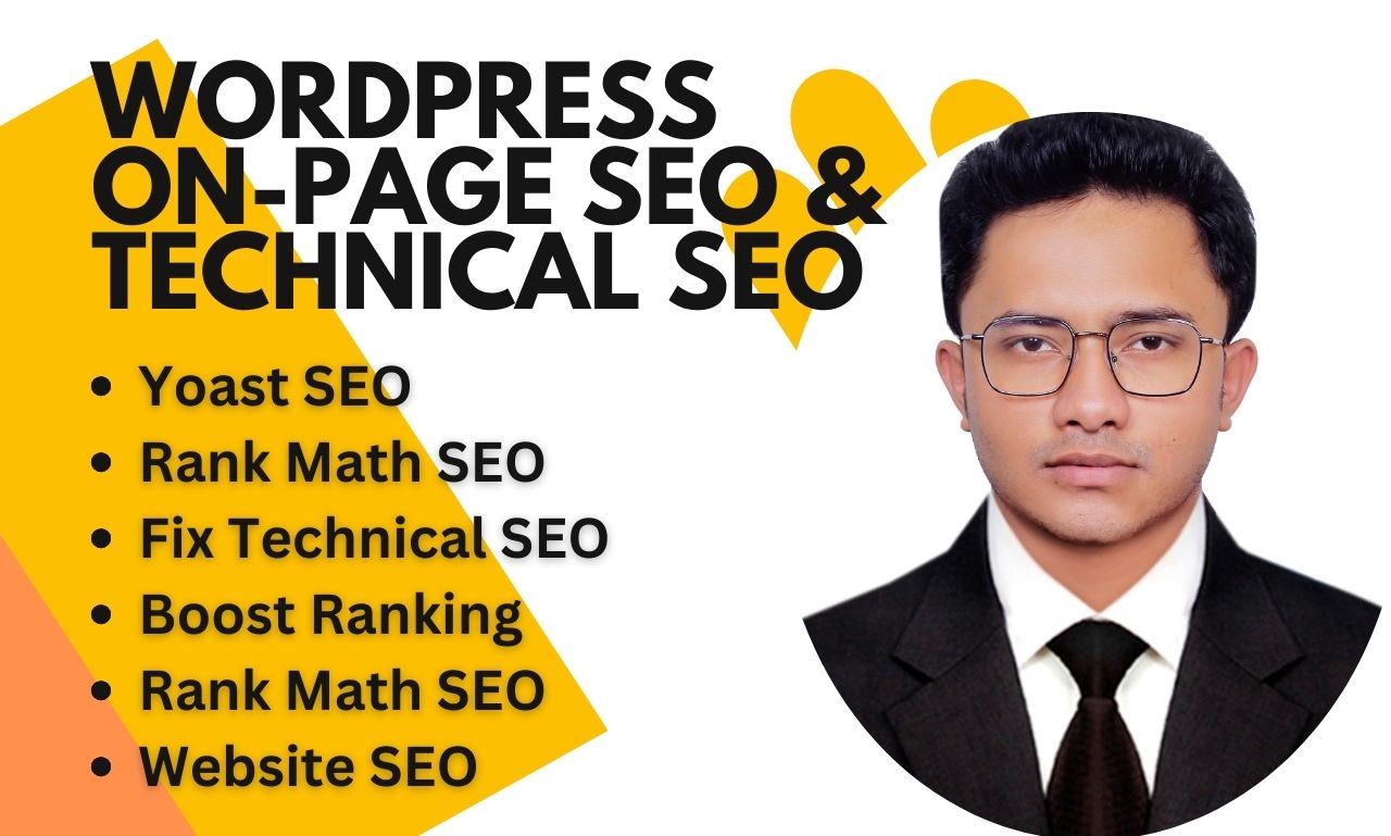 I will do wordpress website on page and technical SEO for USA local business, service