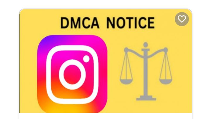 I will report leaked content from Instagram under DMCA 