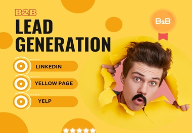  I will collect Yellow Pages b2b Lead Generation and niche targeted list building.