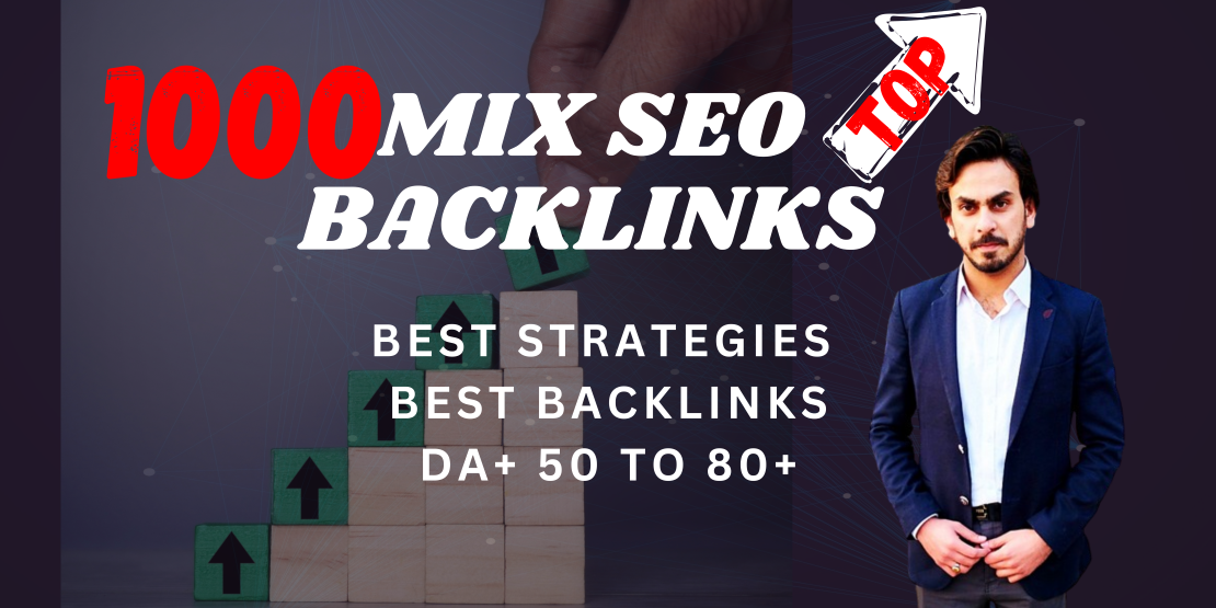 Increase Ranking with 1000 Unique Domain High Authority Backlinks DA 50+ to 80+