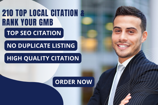 I Will 210 Build Local Citation for Rank Your GMB 