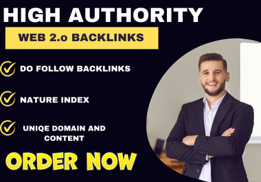 I will do 30 web 2.o backlinks