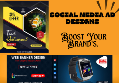 Captivating Social Media Ad Designs: Boost Your Brand's Presence