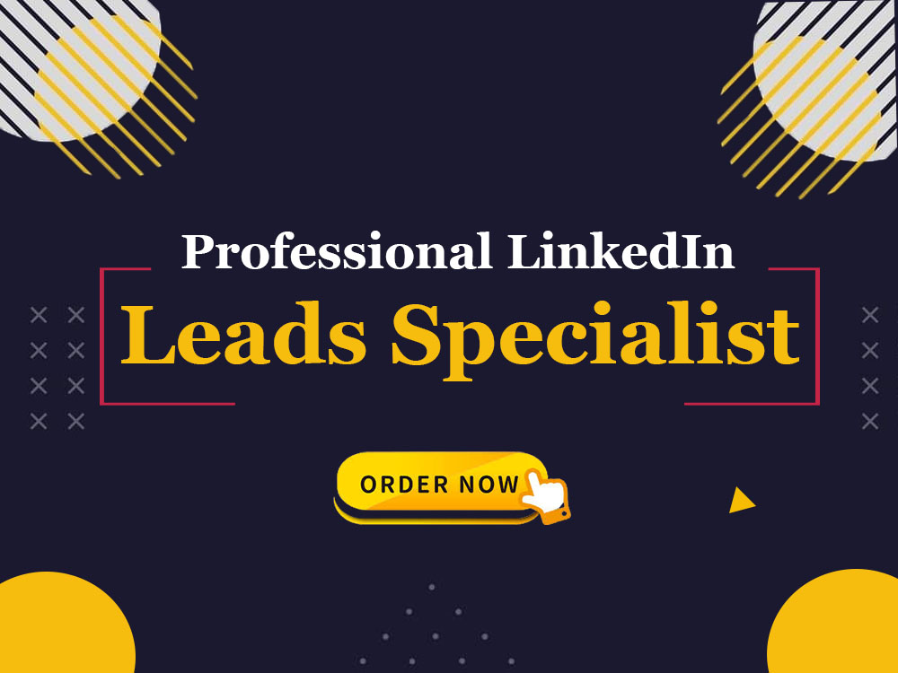 You will get professional LinkedIn Leads specialist, web research and list building