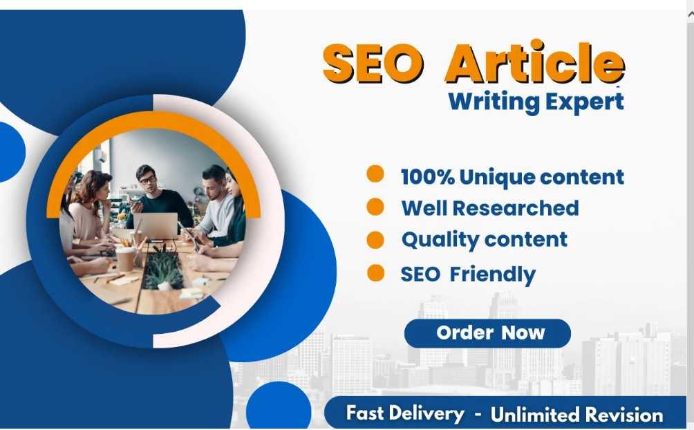 I will write 2000 words SEO article SEO blog post and content writing on any topic