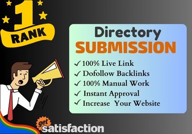  Generate 80 Live Directory Submissions for SEO Backlink