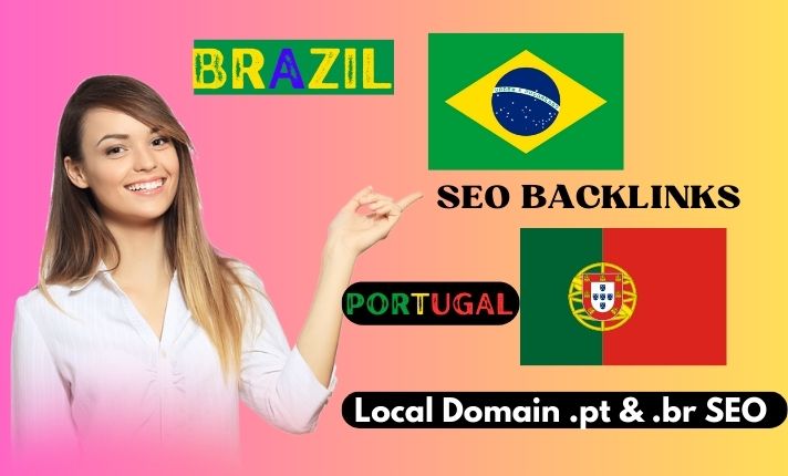 20 high authority brazil, portugal SEO portuguese link building backlinks 