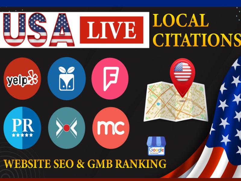 I will Make Manually 120 Local Citation and DO Follow High DA PA Listing Rank Website